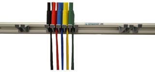 HIRSCHMANN TEST AND MEASUREMENT 972605001 LABORATORY TEST LEAD HOLDER, 11PC