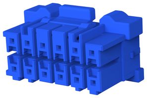 TE CONNECTIVITY 2-1971905-6 CONN HOUSING, HEADER, 12POS, 2ROW, 3.3MM