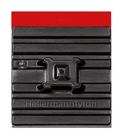HELLERMANNTYTON 151-01527 CABLE-TIE MOUNTS, ADHESIVE, 28MM, BLACK