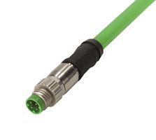 HARTING 2134C700477020 SENSOR CORD, 4P M8 PLUG-FREE END, 2M