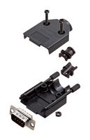 AMPHENOL COMMUNICATIONS SOLUTIONS L17DTPK-P-09+L717SDE09P D SUB CONNECTOR, PLUG, 9POS, SOLDER