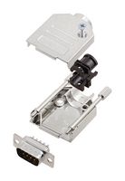 AMPHENOL COMMUNICATIONS SOLUTIONS L17DTZK09+L717SDE09P D SUB CONNECTOR, PLUG, 9POS, SOLDER