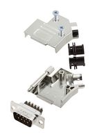 AMPHENOL COMMUNICATIONS SOLUTIONS L17D45ZK09+L717DE09PST D SUB CONNECTOR, PLUG, 9POS, SCREW