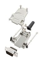AMPHENOL COMMUNICATIONS SOLUTIONS L17DTZF25-LJS-RG+L717DB25PST D SUB CONNECTOR, PLUG, 25POS, SCREW