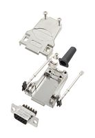 AMPHENOL COMMUNICATIONS SOLUTIONS L17DTZF15-LJS-RG+L77DA15SST D SUB CONNECTOR, RCPT, 15POS, SCREW