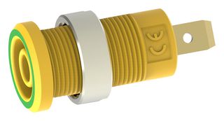 MULTICOMP PRO 72-14222 CONN, BANANA, JACK, 36A, QC, GREEN/YEL