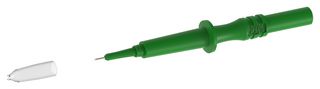 TENMA 72-14308 TEST PROBE CONN, NEEDLE, 1A, 600V, GREEN