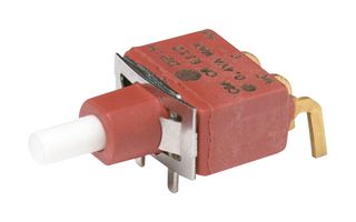 C&K COMPONENTS E112SD1ABE PB SWITCH, SPDT, 0.4VA, 20V, THT