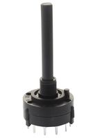C&K COMPONENTS A11215RNCQ ROTARY SWITCH, 1P, 12POS, 2.5A, 125VAC