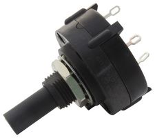 C&K COMPONENTS A11405RNZQ ROTARY SWITCH, 1P, 2POS, 2.5A, 125VAC