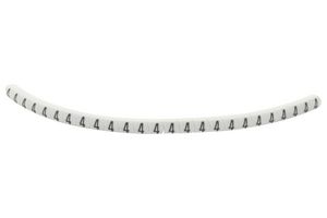 HELLERMANNTYTON 901-11019 CABLE MARKER, PRE PRINTED, PVC, WHITE