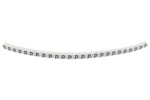 HELLERMANNTYTON 901-11039 CABLE MARKER, PRE PRINTED, PVC, WHITE