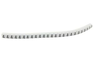 HELLERMANNTYTON 901-11069 CABLE MARKER, PRE PRINTED, PVC, WHITE