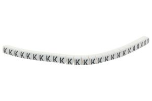HELLERMANNTYTON 901-11084 CABLE MARKER, PRE PRINTED, PVC, WHITE