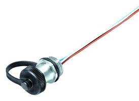 BINDER 09-3432-284-04 SENSOR CONN, RCPT, 4POS, M12, PANEL