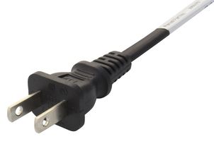 MULTICOMP PRO GW-85026 POWER CORD, NEMA 1-15P-IEC C7, 2M, BLK