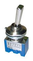 NIDEC COMPONENTS 8C1041-Z TOGGLE SW, SPDT, 6A, 125V, PANEL