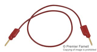 POMONA P-12-2 TEST LEAD, PIN TIP PLUG , 304.8MM