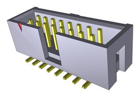 SAMTEC HTST-108-01-T-DV CONNECTOR, HEADER, 16POS, 2ROW, 2.54MM