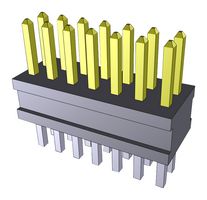 SAMTEC FTSH-107-01-L-D CONNECTOR, HEADER, 14POS, 2ROW, 1.27MM