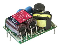 TRACO POWER TPP 15-105A-D POWER SUPPLY, AC-DC, 5V, 3A