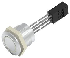 TE CONNECTIVITY - ALCOSWITCH AVC16LS04FE0DT5B04 VANDAL RESISTANT SW, SPST, 1A, 24V, PANL