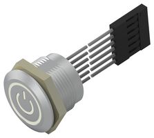 TE CONNECTIVITY - ALCOSWITCH AVC19LAIOFE1DT5A04 ANTI VANDAL SW, SPST-NO, 1A, 24VDC, 19MM
