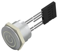 TE CONNECTIVITY - ALCOSWITCH AVC19LAIOFE13T5A04 VANDAL RESISTANT SW, SPST, 1A, 24V, PANL