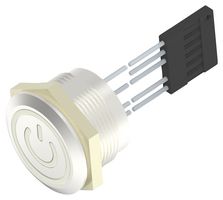 TE CONNECTIVITY - ALCOSWITCH AVC22LS04FE13T5A04 VANDAL RESISTANT SW, SPST, 1A, 24V, PANL