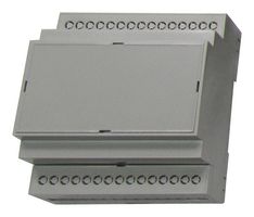 MULTICOMP PRO MC003619 DIN RAIL ENCLOSURE, ABS, GREY