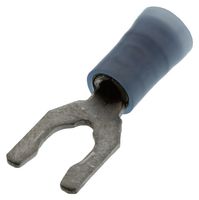 MOLEX 19115-0031 TERMINAL, FORK TONGUE, #10, BLU, 14AWG ROHS COMPLIANT: YES