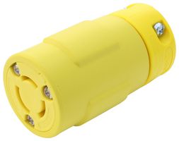 MOLEX 130141-0053 CONNECTOR AC POWER, RCPT, 15A, 125V, YEL