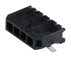 MOLEX 43650-0414 CONNECTOR, HEADER, 4POS, 1ROW, 3MM