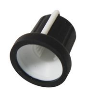 MULTICOMP PRO MP72601S SOFT TOUCH KNOB, BLACK/WHITE, 16MM