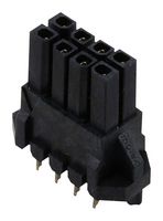 MOLEX 44769-0801 CONNECTOR, RCPT, 8POS, 2ROW, 3MM