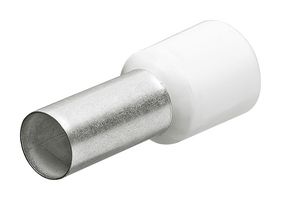 KNIPEX 97 99 330 WIRE FERRULE, SINGLE, 20AWG, WHITE,PK200
