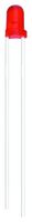 MULTICOMP PRO MP000451 LED, RED, T-1, 500MCD, 637NM