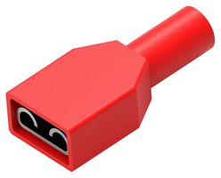 AMP - TE CONNECTIVITY 735278-1 FEMALE DISCONNECT, 6.35MM, 17-15AWG, RED