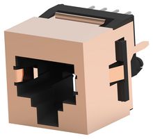 AMP - TE CONNECTIVITY 5557484-1 RJ45 CONNECTOR, JACK, 8P8C, 1 PORT, CAT3