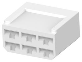 TE CONNECTIVITY - AMP 280314 CONNECTOR HOUSING, RCPT, 6POS