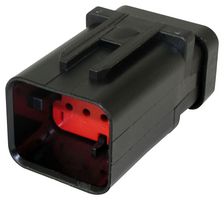 TE CONNECTIVITY 776538-1 CONNECTOR HOUSING, RCPT, 6POS, 4.5MM