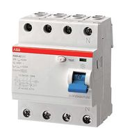 ABB 2CSF204401R1400 RCCB, 4POLE, 40A, 415VAC