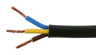 PRO ELEC PEL01095 CABLE H05VV-F3 3183Y 2.50MM BLACK 100M