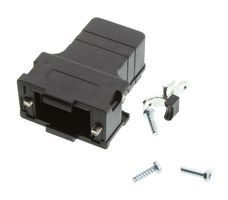 MOLEX / FCT 173111-0024 D-SUB BACKSHELL, DE, 180DEG, ABS/PC