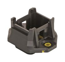 HARTING 09100000300 RECTANGULAR HOOD, SIZE 1A, POLYAMIDE