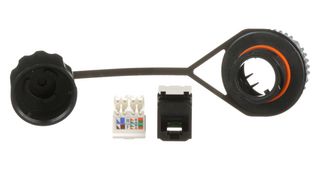 PANDUIT IAEBH6 ADAPTER, RJ45 8POS JACK-RJ45 8POS JACK