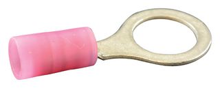 MOLEX 19073-0032 TERMINAL, RING TONGUE, 3/8", 18AWG, RED