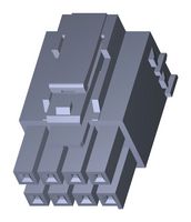 MOLEX 172258-3108 ULTRA-FIT TANGLESS RECEPTACLE HOUSING