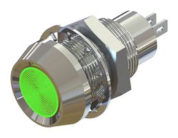MARL 512-532-23 PANEL INDICATOR, GREEN, 12.7MM, 28VDC