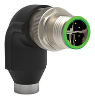 TE CONNECTIVITY 2350791-2 SENSOR CONN, PLUG, 8POS, M12, CABLE ROHS COMPLIANT: YES